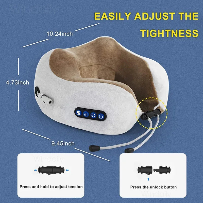 ComfortHeat 3D Neck Massage Pillow