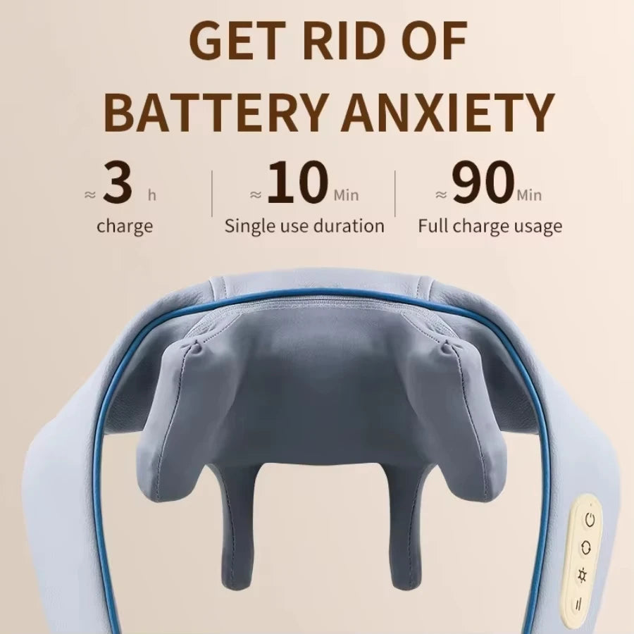 ComfortHeat Wireless Neck & Shoulder Massager