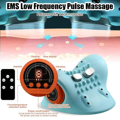 ComfortHeat EMS Neck Massage Pillow