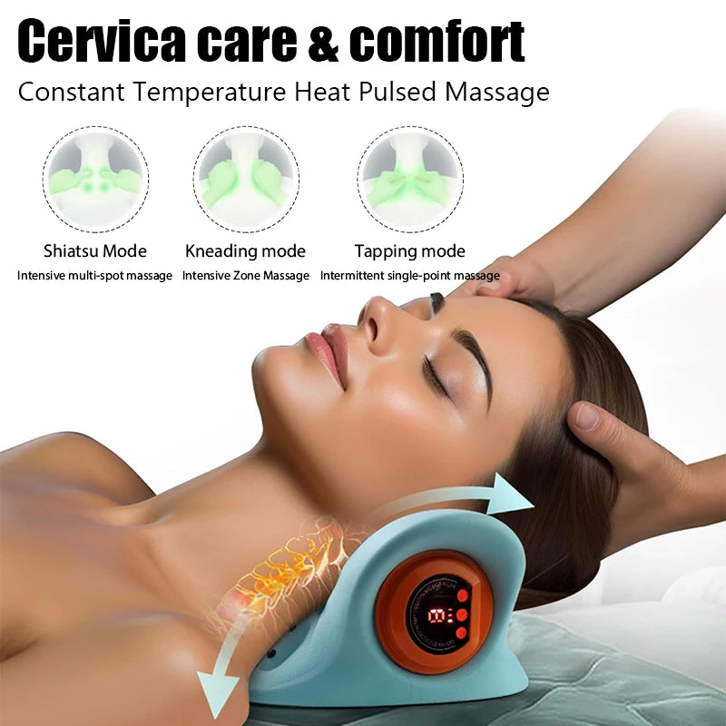 ComfortHeat EMS Neck Massage Pillow