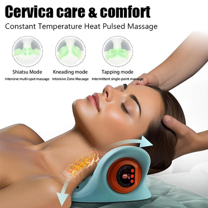 ComfortHeat EMS Neck Massage Pillow