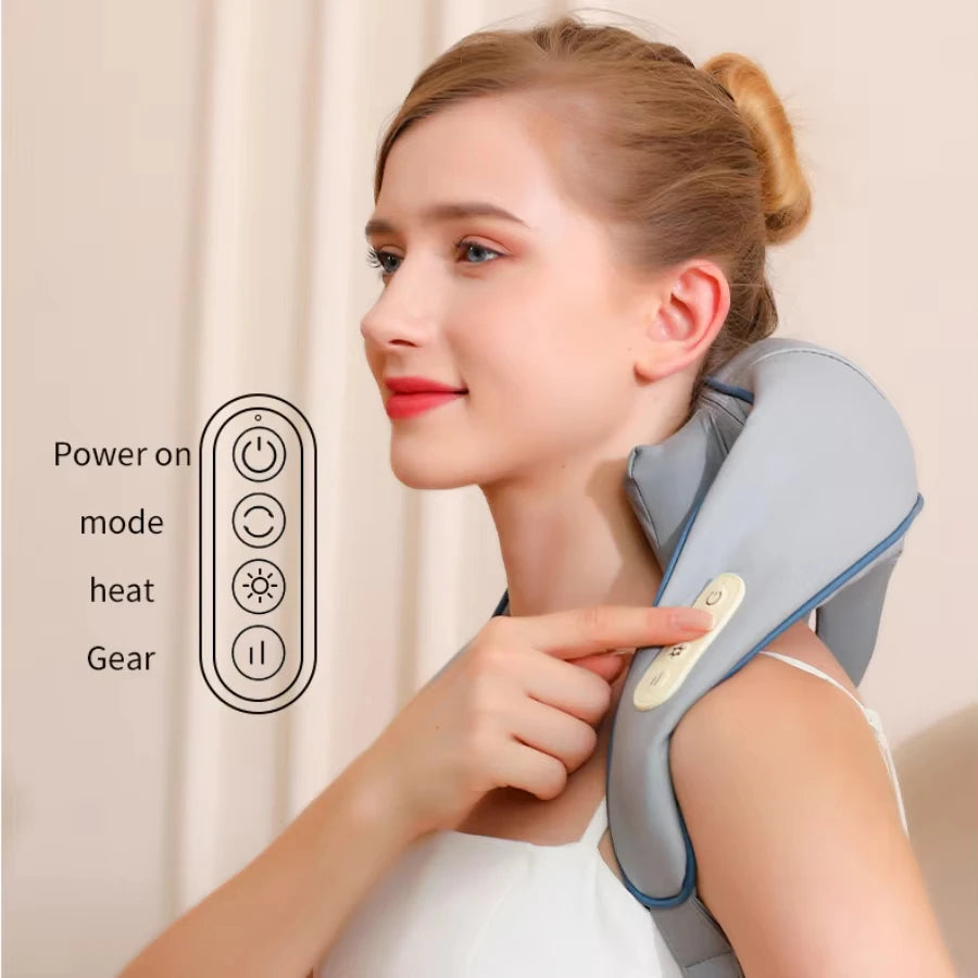 ComfortHeat Wireless Neck & Shoulder Massager